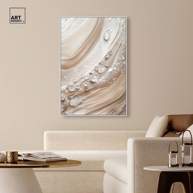 Viscous Veils II Canvas by Art Remedy