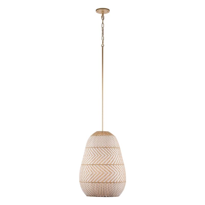 Crystorama Lighting Group ZAN-9013 Zanzibar 3 Light 16" Wide Pendant