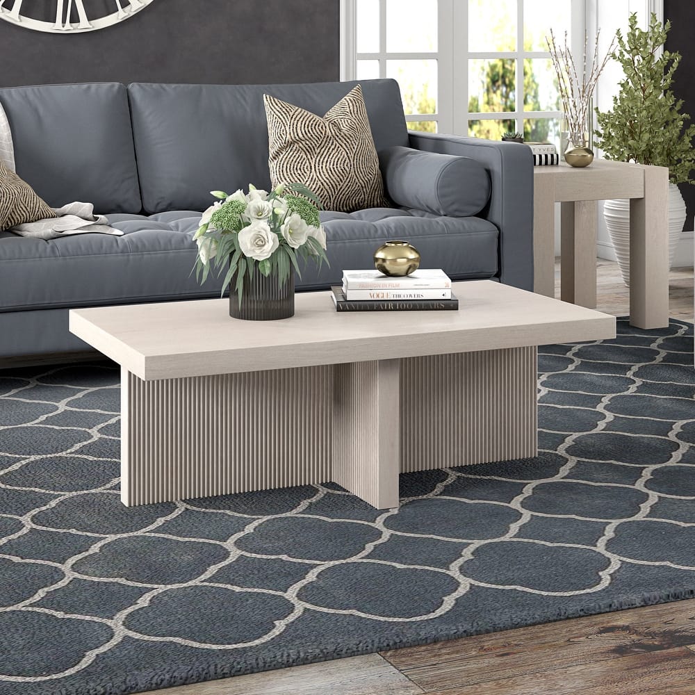 Holm 44" Wide Rectangular Coffee Table - 44" Wide