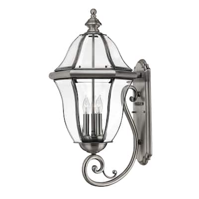 Hinkley Lighting Bromley 2 Light 20" Tall Outdoor Wall Sconce with