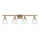 Option Brushed Brass / Clear
