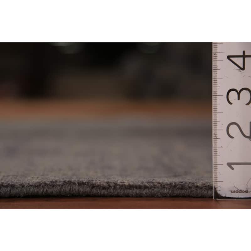 Gabbeh Modern Rug Hand-Knotted Wool Carpet - 3'10" x 5'10"