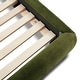 preview thumbnail 44 of 45, Poly & Bark Genoa Bed - Fully Upholstered with Rounded Profile