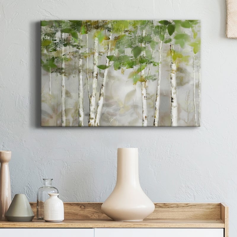Evergreen Forest Premium Gallery Wrapped Canvas - Ready to Hang