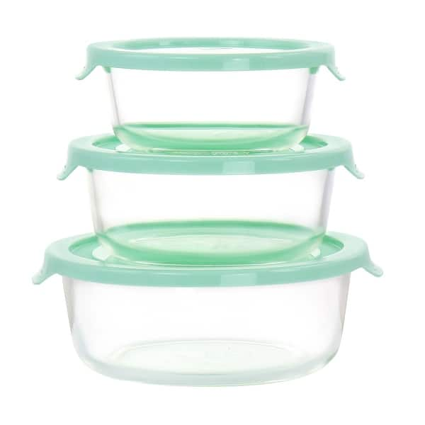 Martha Stewart Collection 12-Pc. Glass Food Storage Container Set