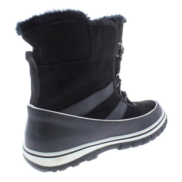 Shop Steve Madden Womens Natasha Winter Boots Faux Suede Cold