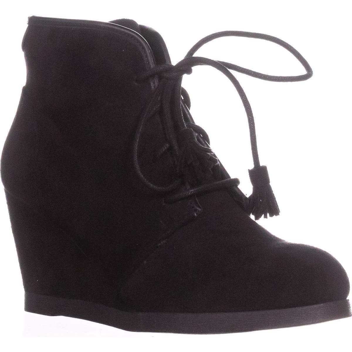 madden girl lace up booties