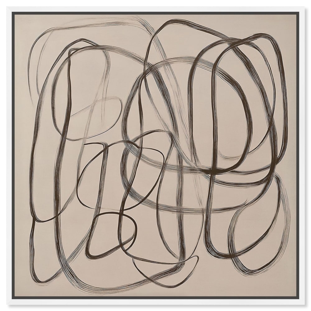 Unbroken Line II Canvas by Art Remedy