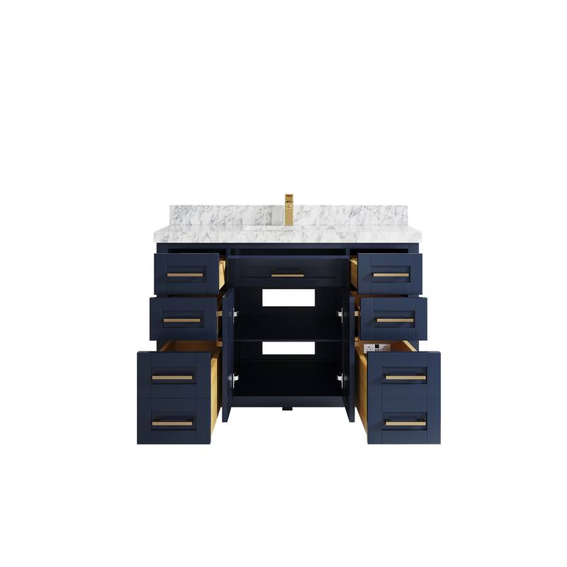 Willow Collections 48 in. W x 22 in. D Cambridge Single Sink Bathroom Vanity with Countertop