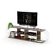 preview thumbnail 1 of 15, DiscountWorld Caitlyn TV Unit Walnut-Chrome