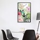 preview thumbnail 8 of 13, iCanvas "Hibiscus & Hummingbird II" by Jennifer Paxton Parker Framed