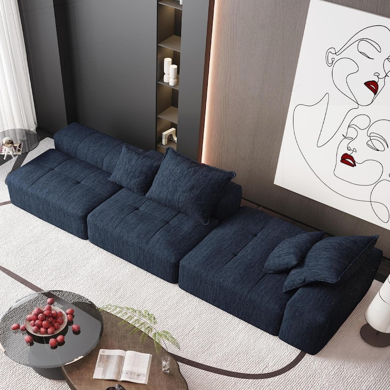 Comfortable Oversized Sectional Sofa with Multiple Functions and Stylish Design