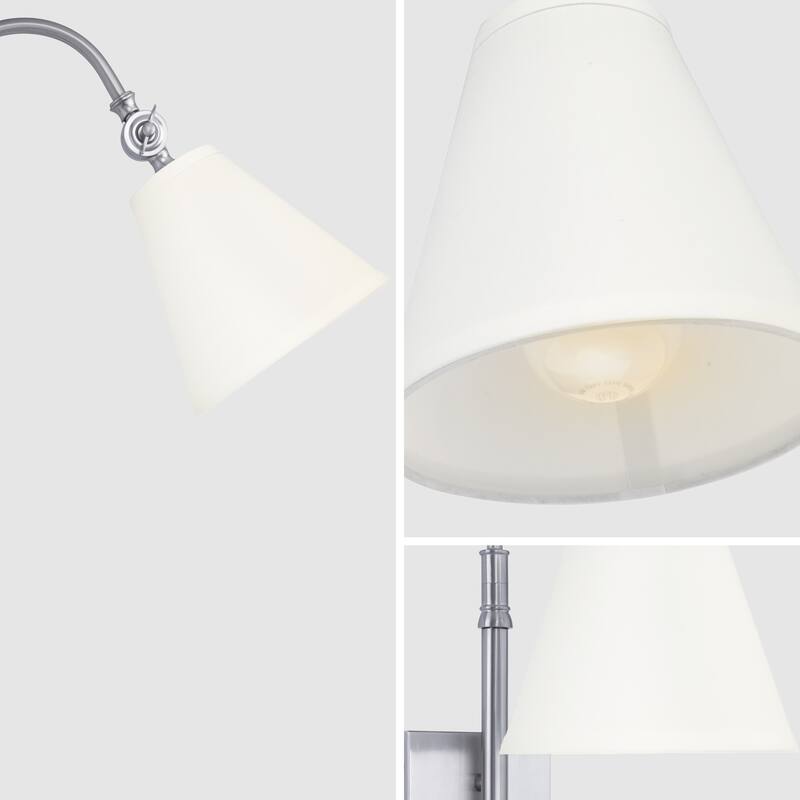 Brio Lighting Danica - 1 Light Dimmable Wall Sconce