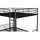 preview thumbnail 9 of 10, Elegant Full Over Full Metal Bunk Bed with Trundle