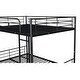 preview thumbnail 20 of 32, Full Over Full Metal Bunk Bed with Trundle