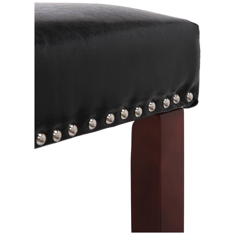Jameson Upholstered Polyester Cherry 24 Inch Counter Stool