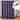 72" x 72" - Purple Fabric Textured Glam luxury Shower Curtain With 12 Metal Roller Ball Hooks