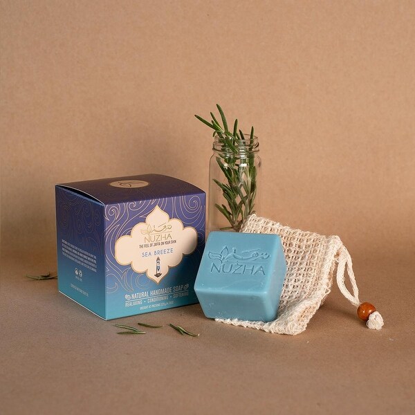 SEA BREEZE SOAP & NATURAL LOOFA Organic Vegan Handmade Soap Cruelty Free. Opens flyout.