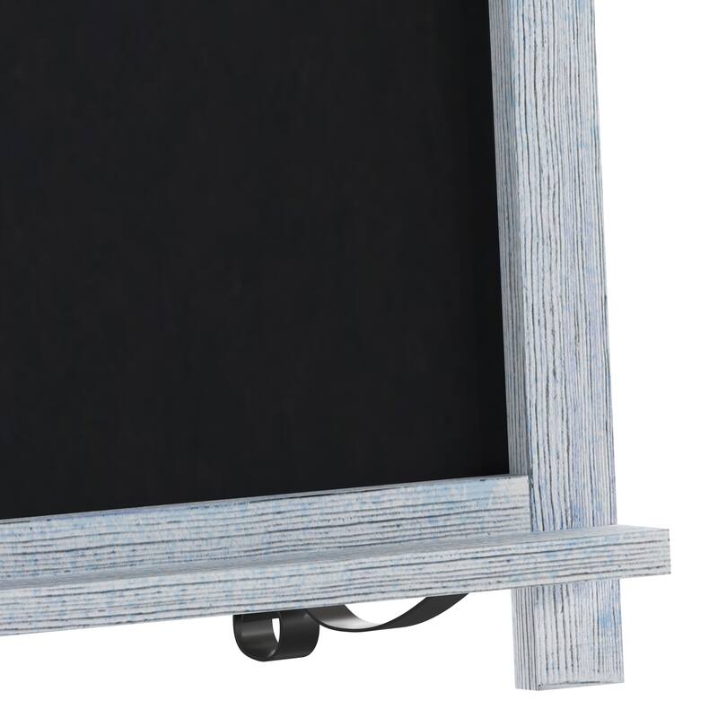Freestanding Tabletop or Wall Mount Magnetic Chalkboard