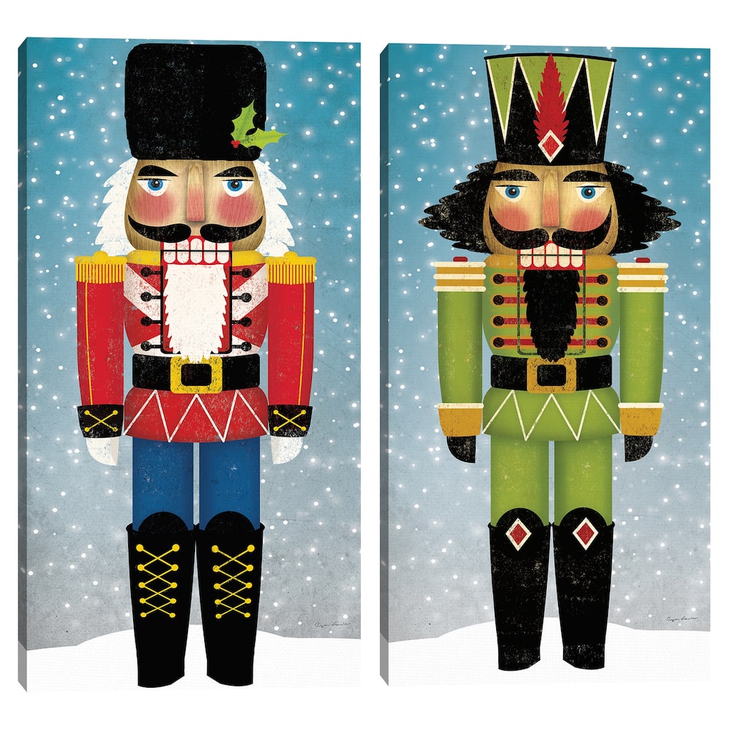 Nutcracker I Bright, II by Ryan Fowler Canvas Art Print Set