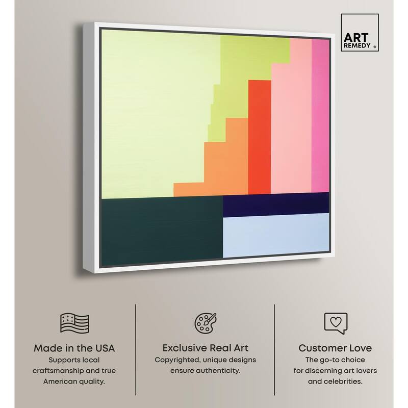 Rectilinear Rhapsody I Canvas by Art Remedy