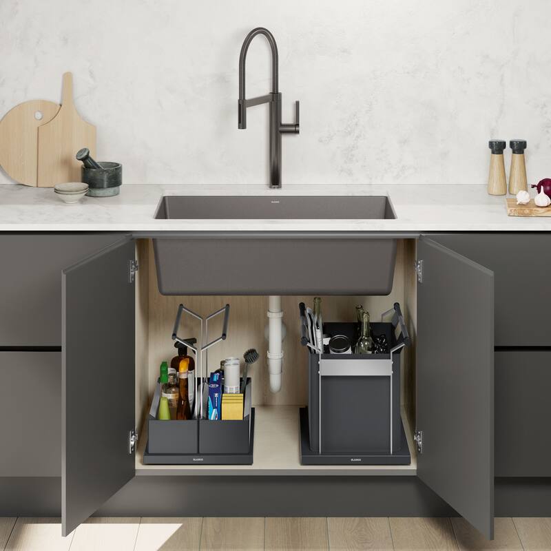 Blanco 527668 Storage Caddy 40 Kitchen Cabinet Organizer - Double