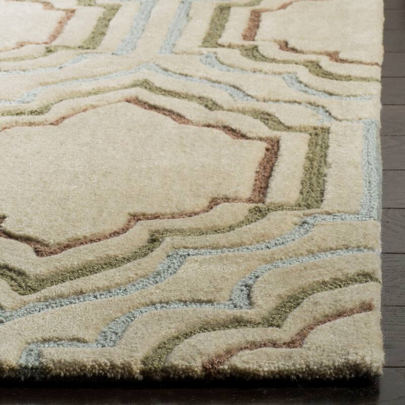 SAFAVIEH Handmade Modern Moroccan Art Herlinde Modern Moroccan Polyester
