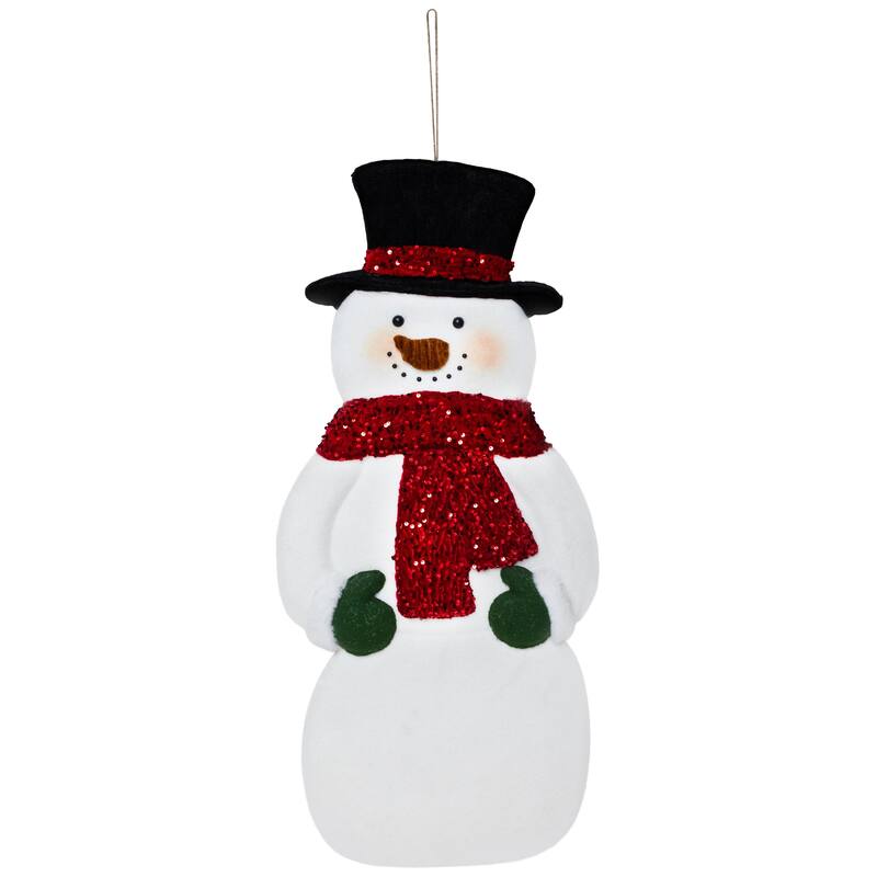 Snowman Hanging Wall Christmas Decoration - 3'