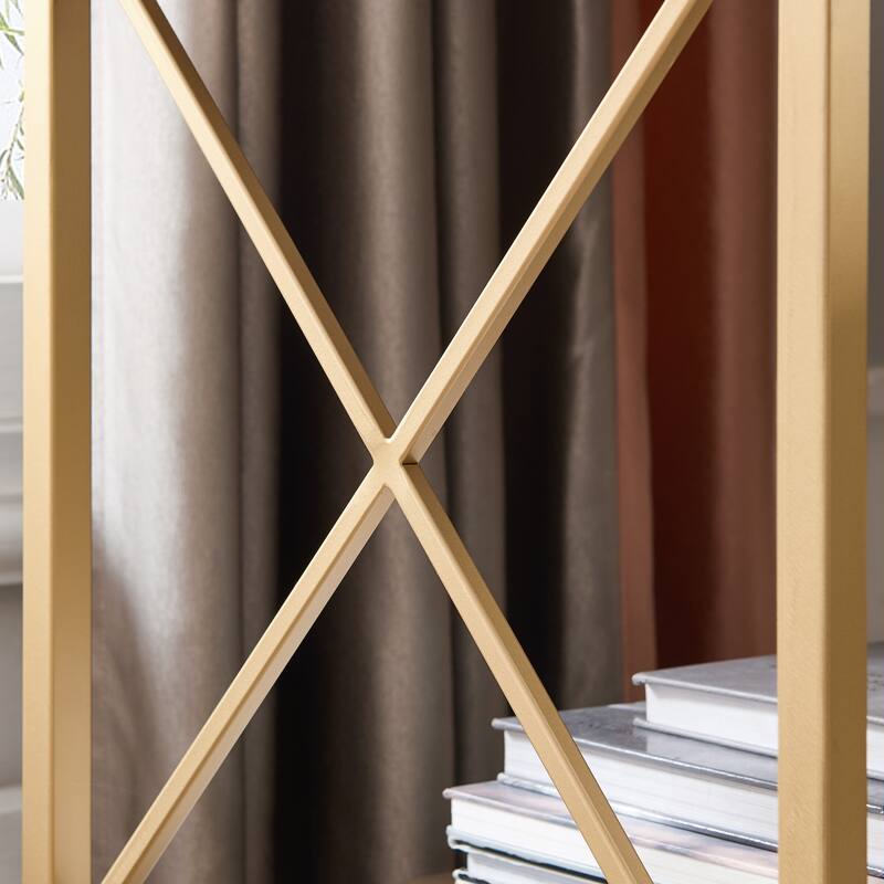 Contemporary Charging One Drawer Nightstand Side Table