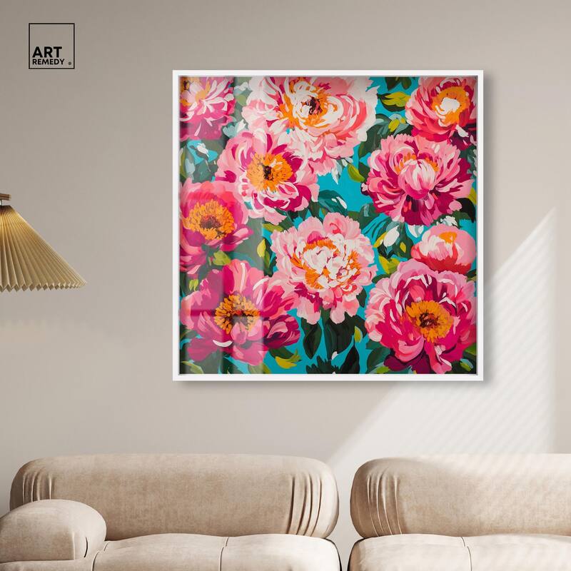 Maximalist Bloom Shadowbox by Art Remedy