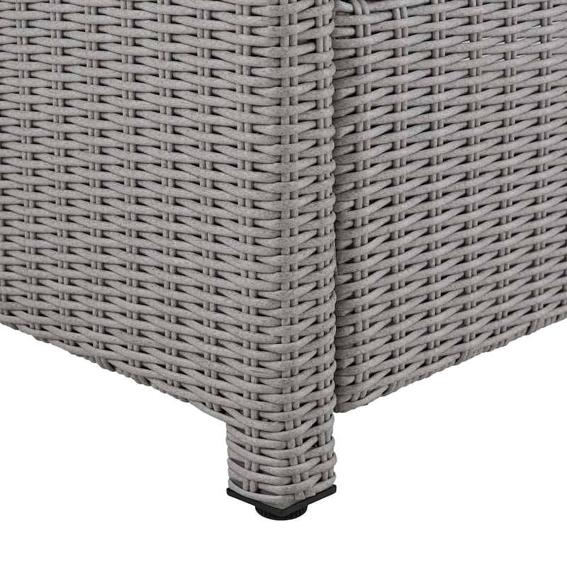 Bradenton Outdoor Wicker Loveseat - 55 "W x 31.75 "D x 32.5 "H