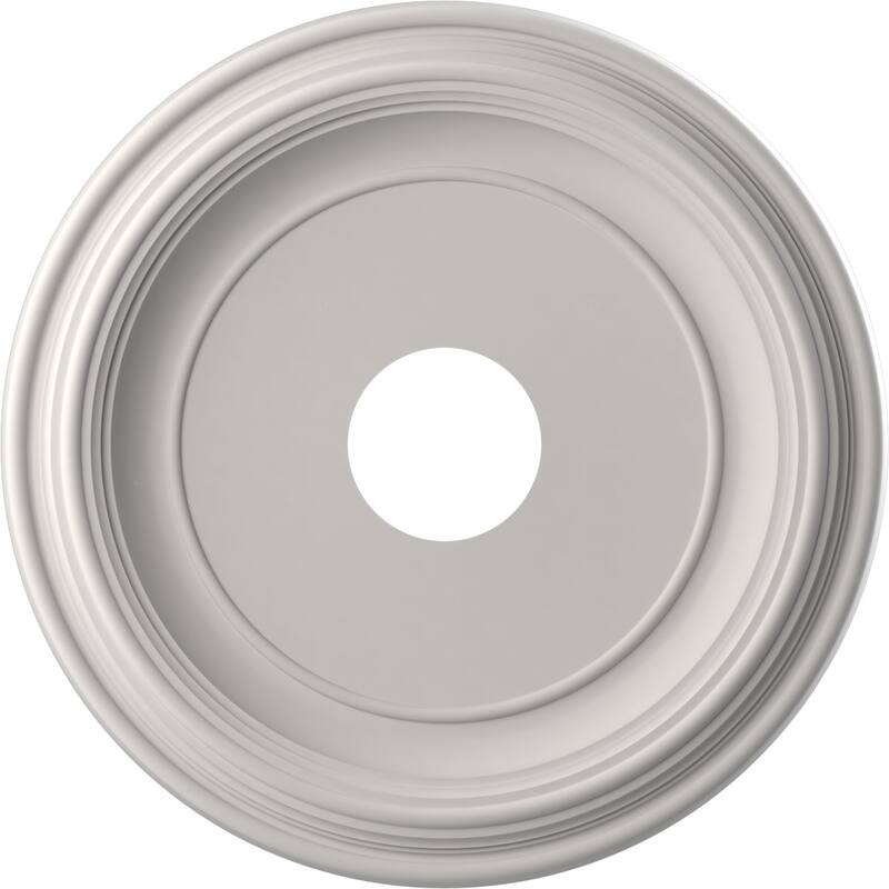 3 1/2" Inside Diameter - Traditional Thermoformed PVC Ceiling Medallion