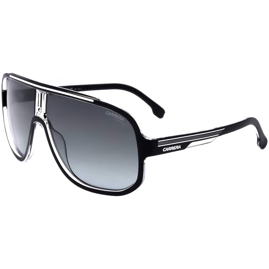 Carrera Men's 63mm Black White Sunglasses CA1058-S-80S-9O