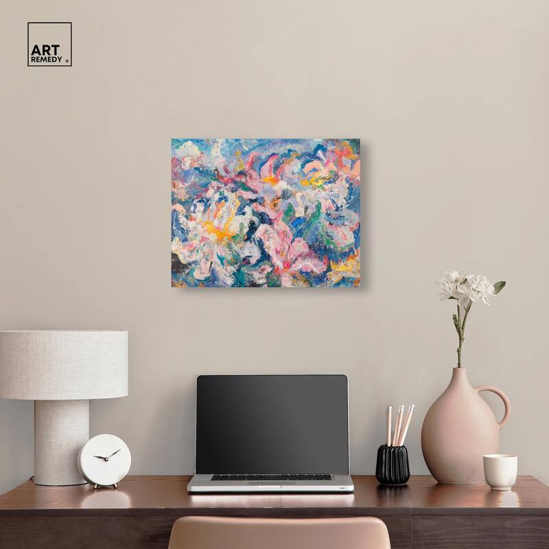 Pastel Riot II Canvas by Art Remedy, Gallery Wrapped
