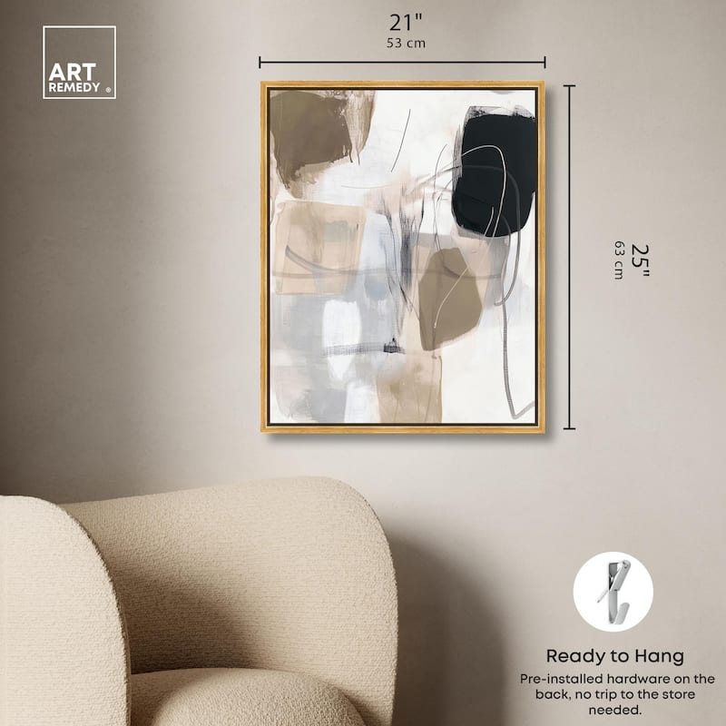 Contemporary Canvas I Canvas by Art Remedy