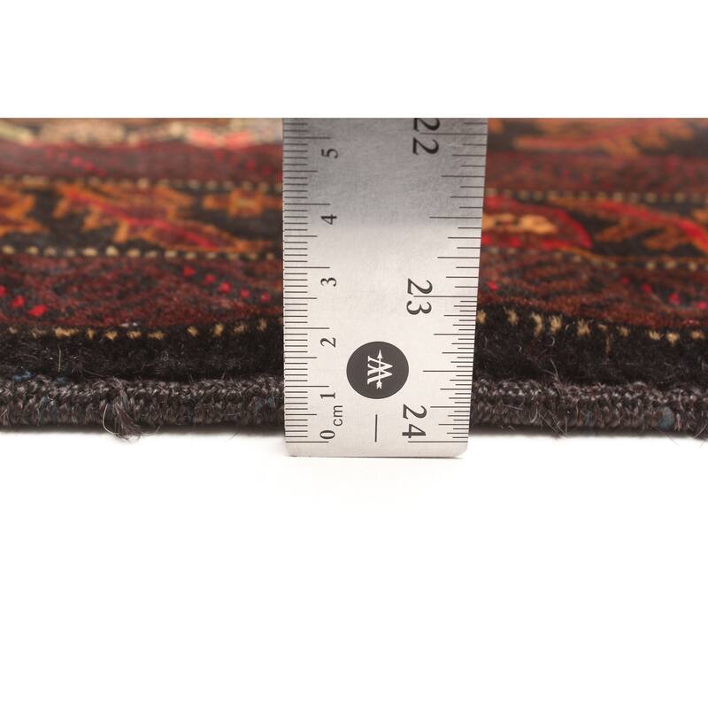 ECARPETGALLERY Hand-knotted Teimani Black Wool Rug - 3'1 x 5'0