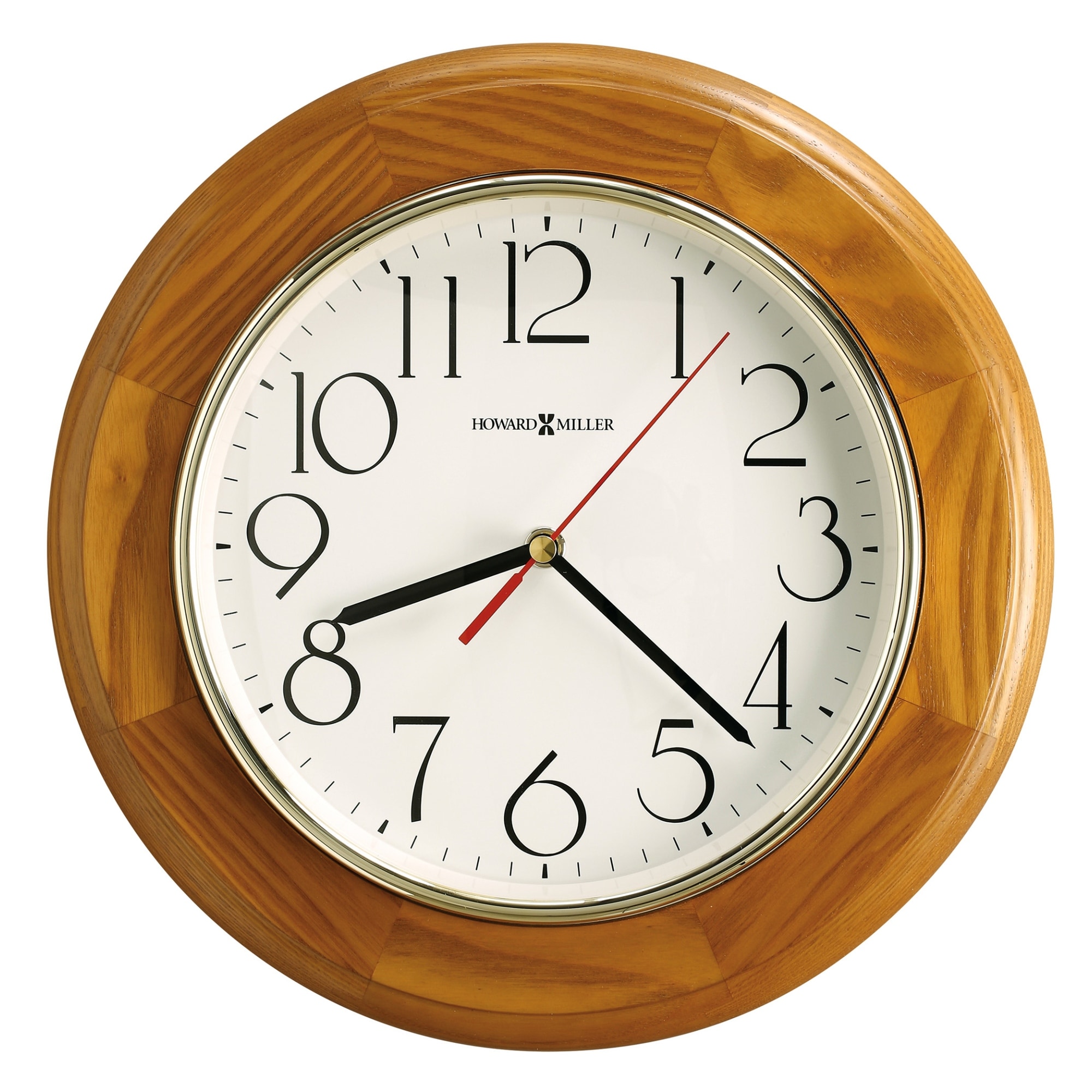 Howard Miller Grantwood Classic, Traditional, and Transitional Round Wall Clock, Reloj De Pared