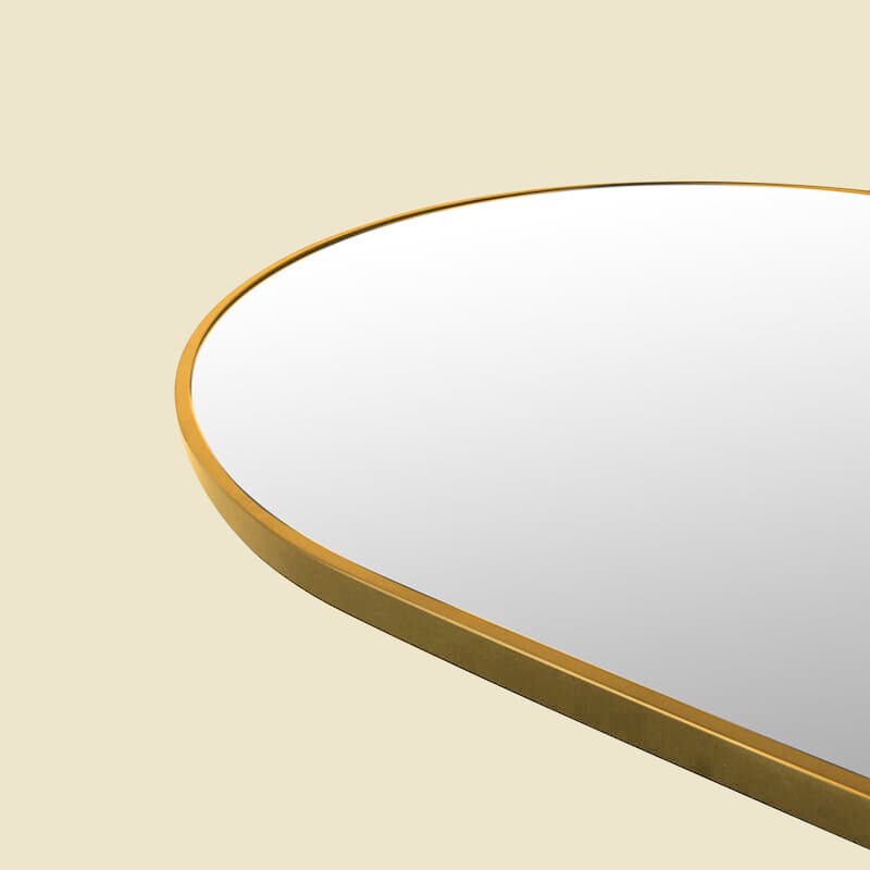 Lumioca Arch Floor & Full Length Gold Framed Wall Mirror
