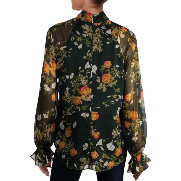 ralph lauren floral shirt womens