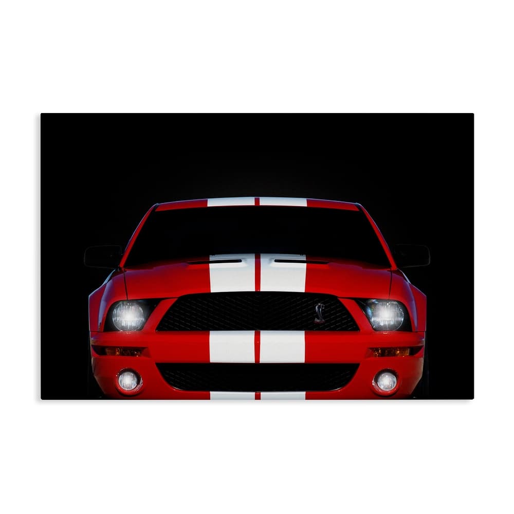 Stupell Iconic Red Sports Car Canvas Wall Art Design By Mark Rogan