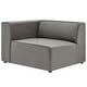preview thumbnail 26 of 31, Mingle Vegan Leather 4-Piece Sectional Sofa