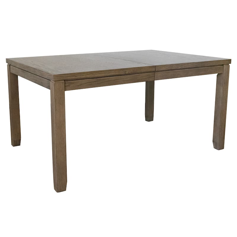 Extendable Dining Table - Acacia Wood Table Seats 6-8 - Brown Kitchen Table - 78