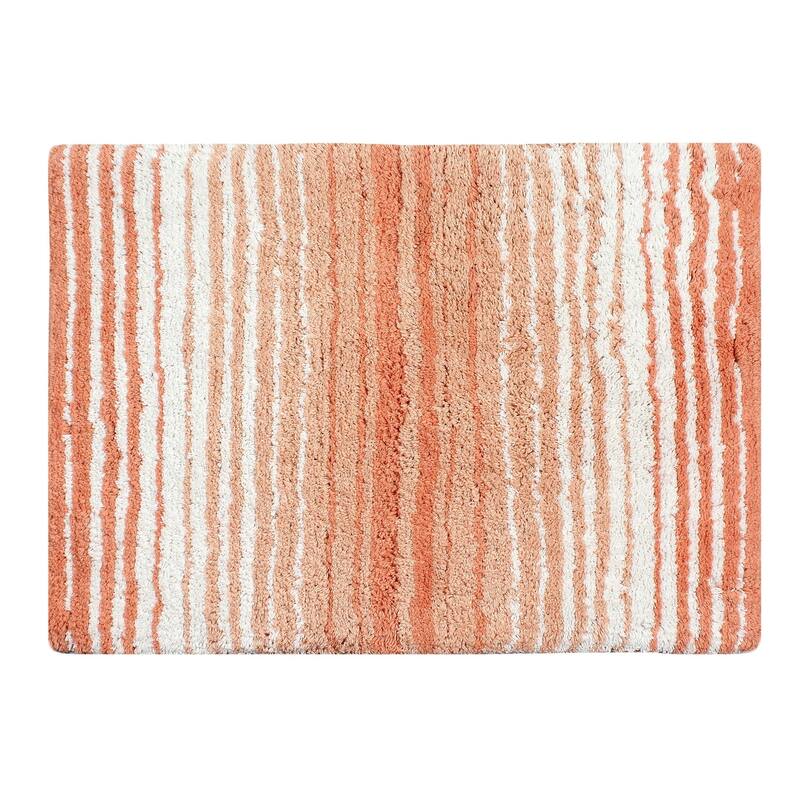 Gradiation Collection Absorbent Cotton Machine Washable Bath Rug