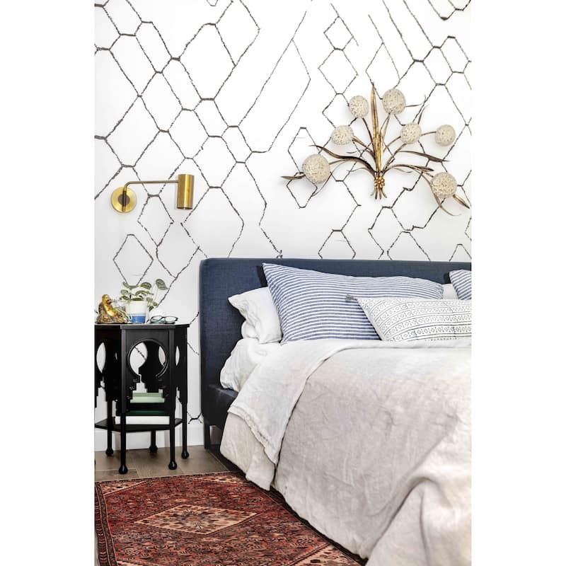 ECARPETGALLERY Hand-knotted Andelz Red Wool Rug - 3'2 x 6'10