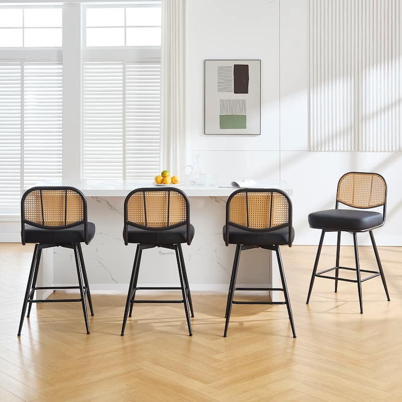 26"/29" Counter Height Swivel Bar Stools Set of 2/3/4