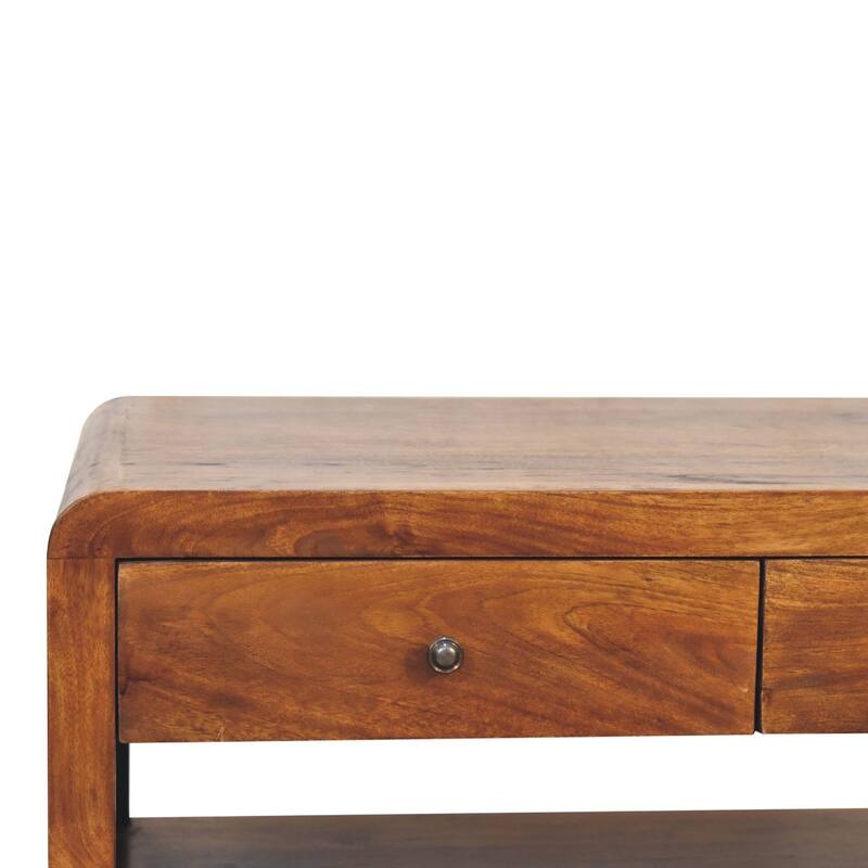 Artisan Furniture Chestnut Solid Wood Chestnut Aspen Coffee Table
