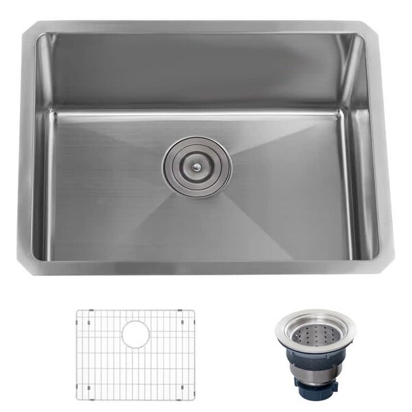 Shop Miseno MSS2318SR 23" Undermount Single Basin ...