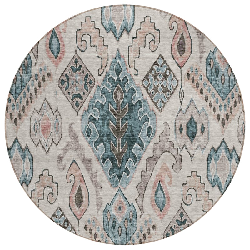 Machine Washable Indoor/ Outdoor Chantille Global Boho Rug