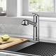 preview thumbnail 110 of 144, Kraus 2-Function 1-Handle 1-Hole Pulldown Sprayer Brass Kitchen Faucet