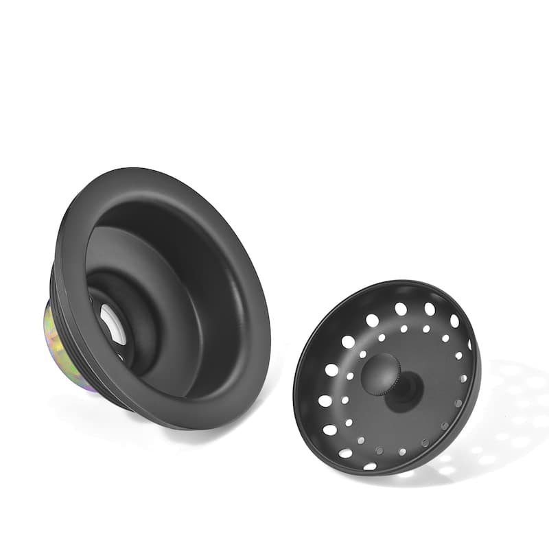 Luxier KS01 3-1/2 in. Drop-In Kitchen or Bar Sink Basket Strainer